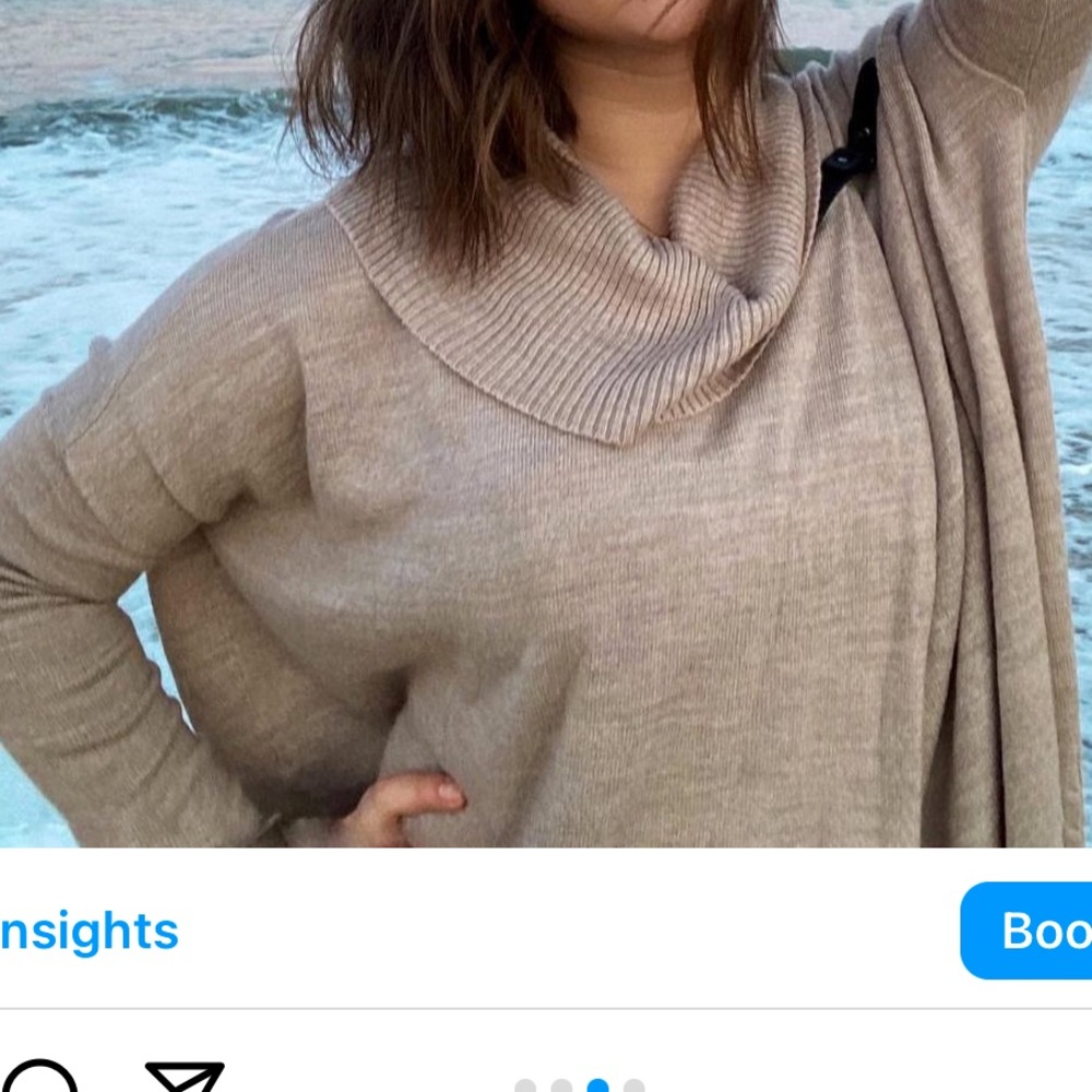 Beige stylish Sweater